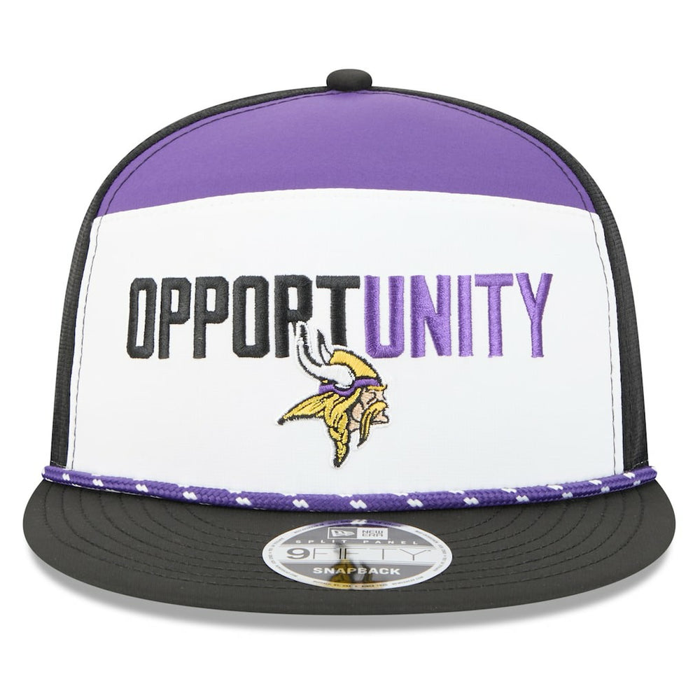 2025 Inspire Change Split Panel 9FIFTY Snapback Hat - Minnesota Vikings Hats