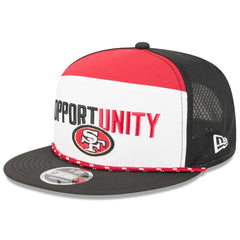 2025 Inspire Change Split Panel 9FIFTY Snapback Hat - San Francisco 49ers Hats