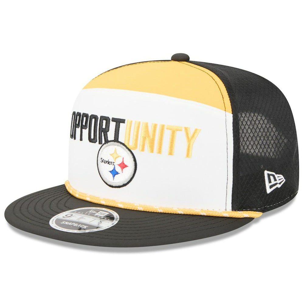2025 Inspire Change Split Panel 9FIFTY Snapback Hat - Pittsburgh Steelers Hats