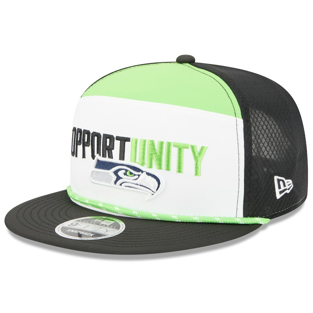 2025 Inspire Change Split Panel 9FIFTY Snapback Hat - Seattle Seahawks Hats