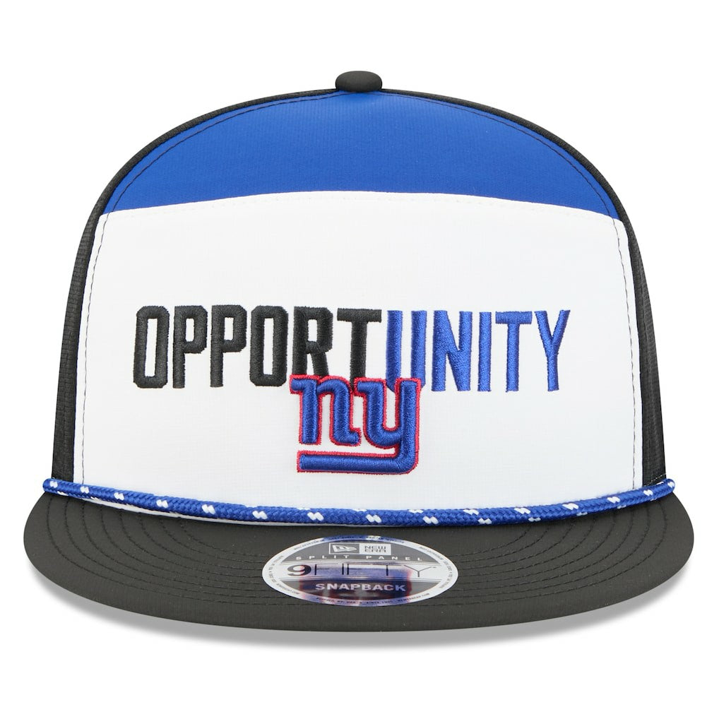2025 Inspire Change Split Panel 9FIFTY Snapback Hat - New York Giants Hats