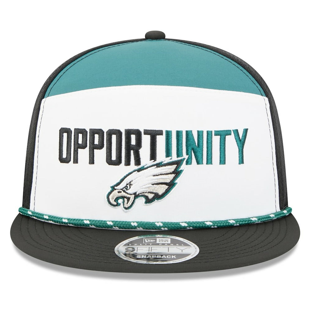 2025 Inspire Change Split Panel 9FIFTY Snapback Hat - Philadelphia Eagles Hats