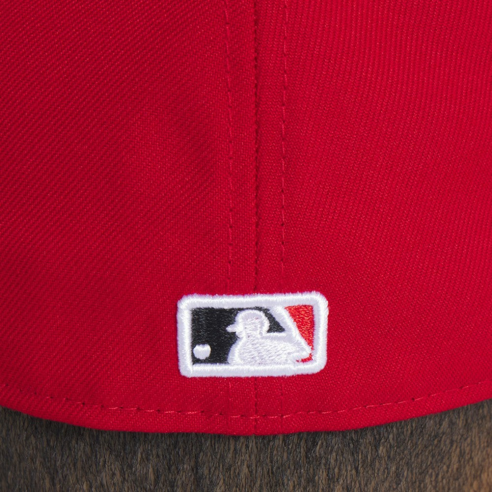 Red/Black Cincinnati Reds New Era 2025 MLB Speedway Classic A-Frame 59FIFTY Fitted Hat