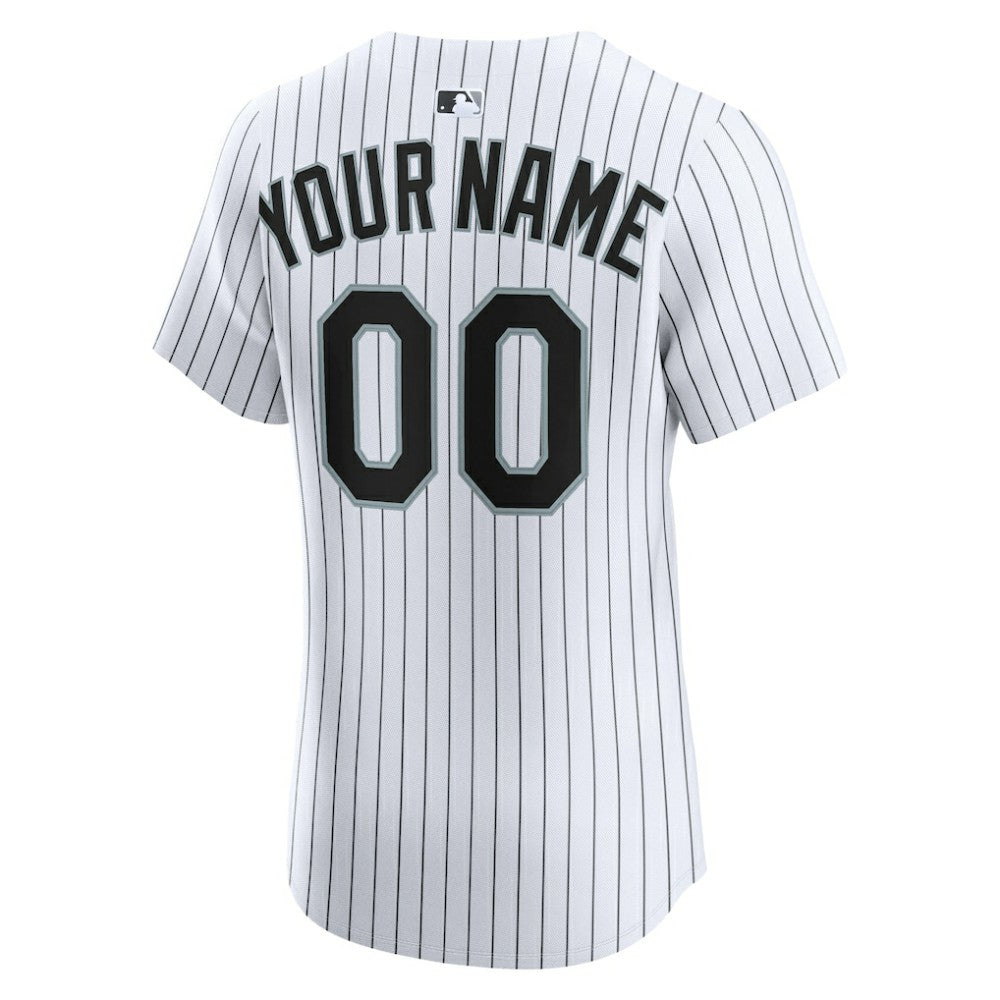 White Chicago White Sox Nike Home Elite Custom Jersey