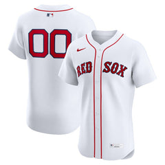 White Boston Red Sox Nike Home Elite Custom Jersey
