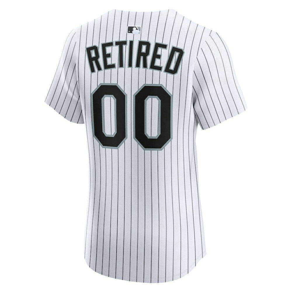 White Chicago White Sox Nike  Home Elite Pick-A-Player Retired Roster Jersey