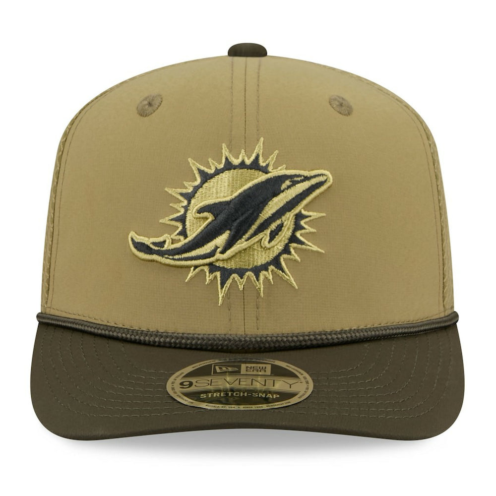 2025 Salute to Service 9SEVENTY Adjustable Hat - Miami Dolphins Hats