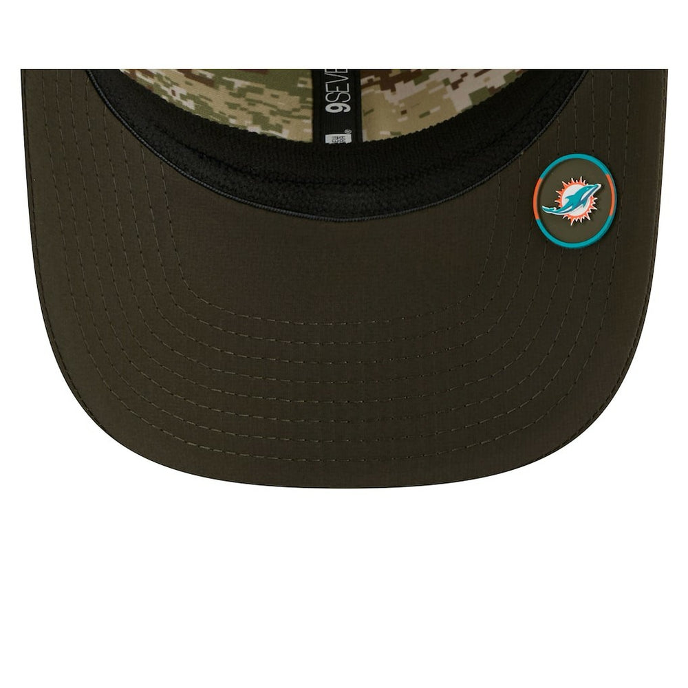 2025 Salute to Service 9SEVENTY Adjustable Hat - Miami Dolphins Hats