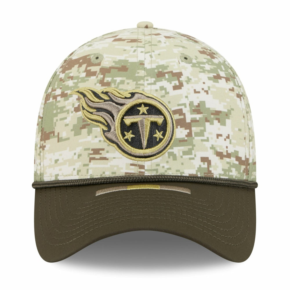 2025 Salute to Service 39THIRTY Flex Hat - Tennessee Titans Hats
