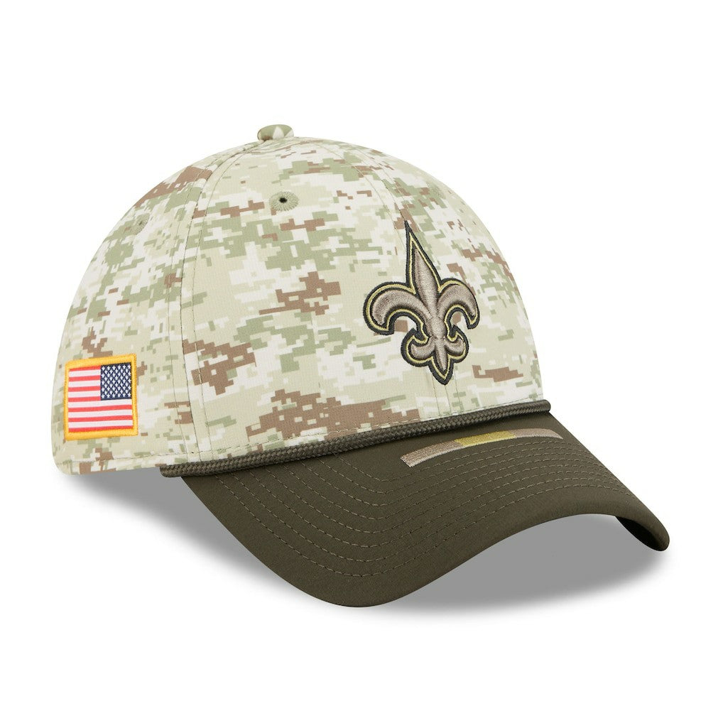2025 Salute to Service 39THIRTY Flex Hat - New Orleans Saints Hats