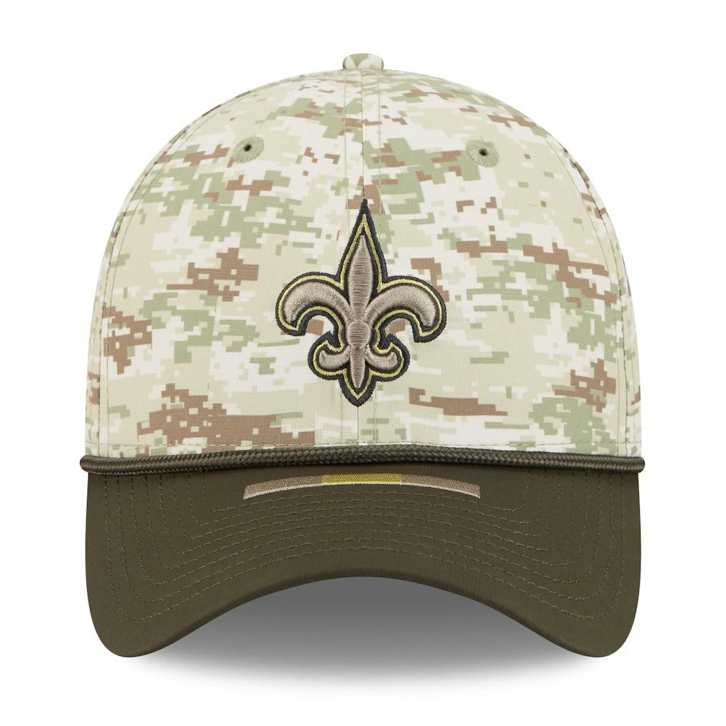 2025 Salute to Service 39THIRTY Flex Hat - New Orleans Saints Hats
