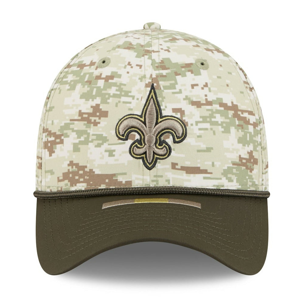 2025 Salute to Service 39THIRTY Flex Hat - New Orleans Saints Hats