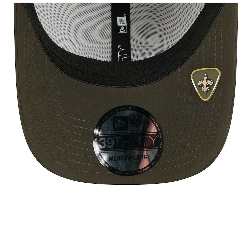 2025 Salute to Service 39THIRTY Flex Hat - New Orleans Saints Hats