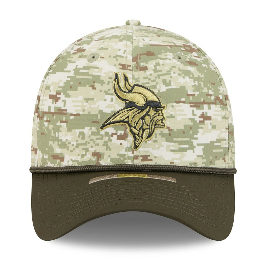 2025 Salute to Service 39THIRTY Flex Hat - Minnesota Vikings Hats