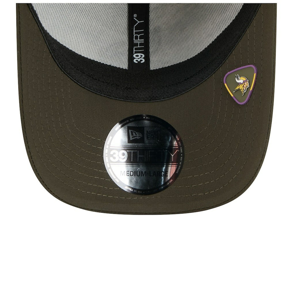 2025 Salute to Service 39THIRTY Flex Hat - Minnesota Vikings Hats