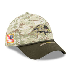 2025 Salute to Service 39THIRTY Flex Hat - Baltimore Ravens Hats