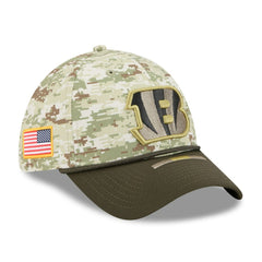 2025 Salute to Service 39THIRTY Flex Hat - Cincinnati Bengals Hats