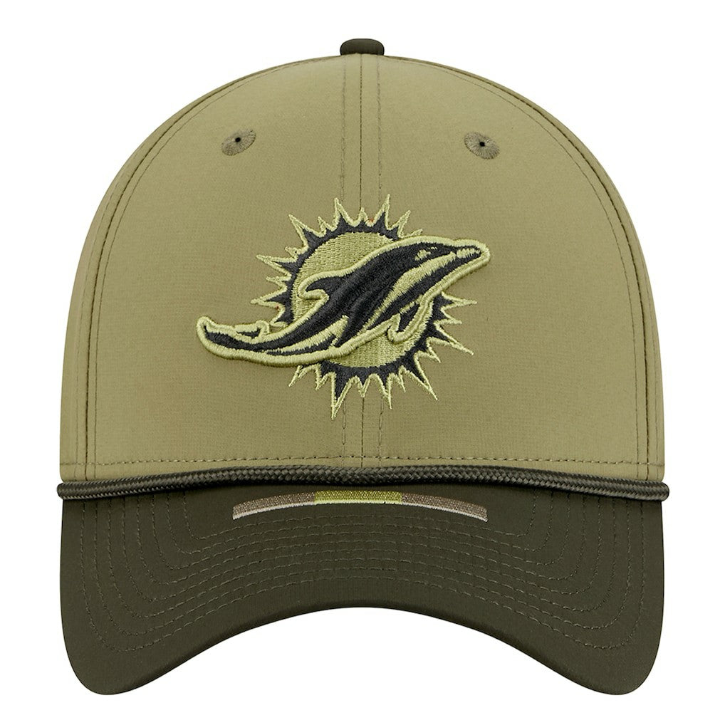 2025 Salute to Service 39THIRTY Flex Hat - Miami Dolphins Hats
