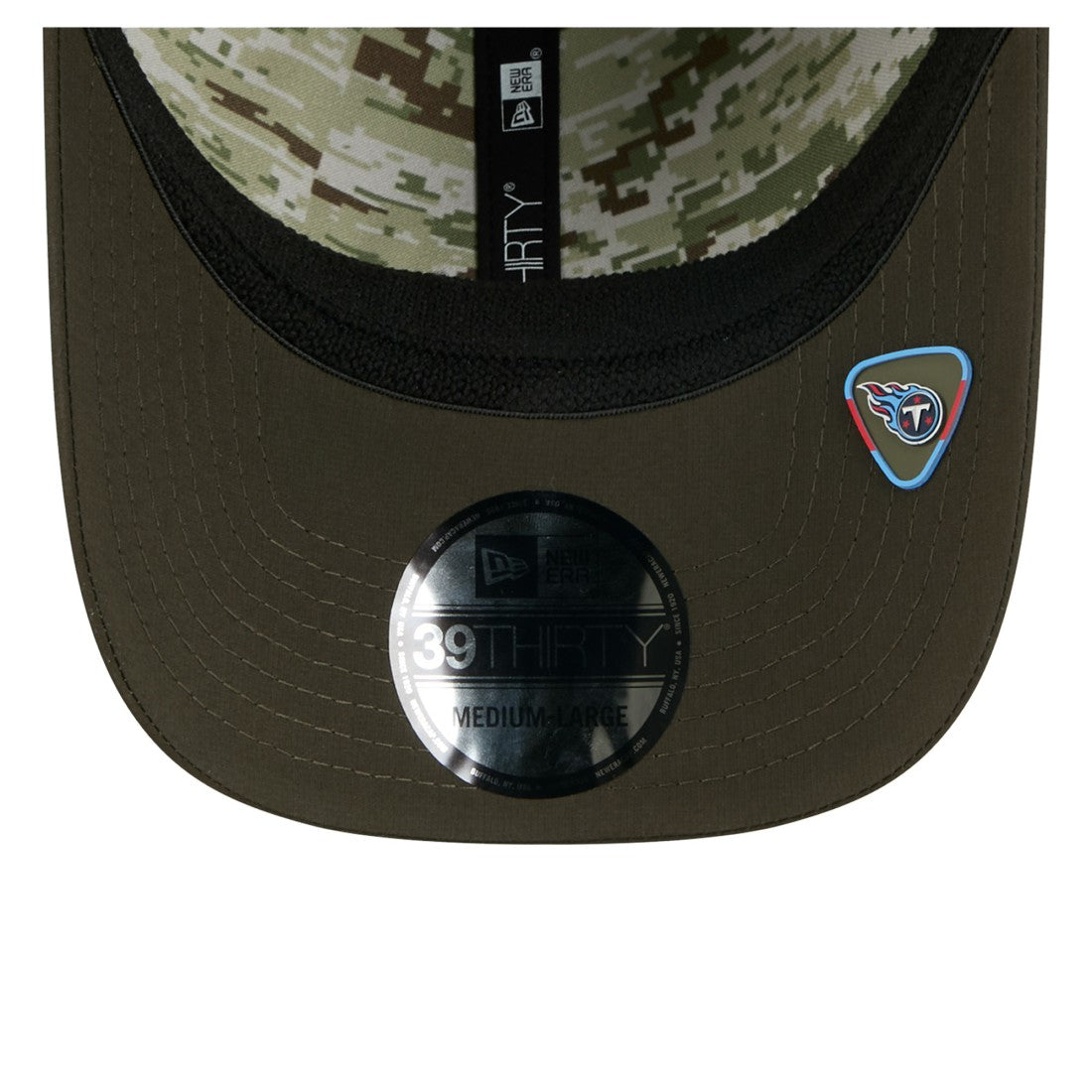 2025 Salute to Service 39THIRTY Flex Hat - Tennessee Titans Hats