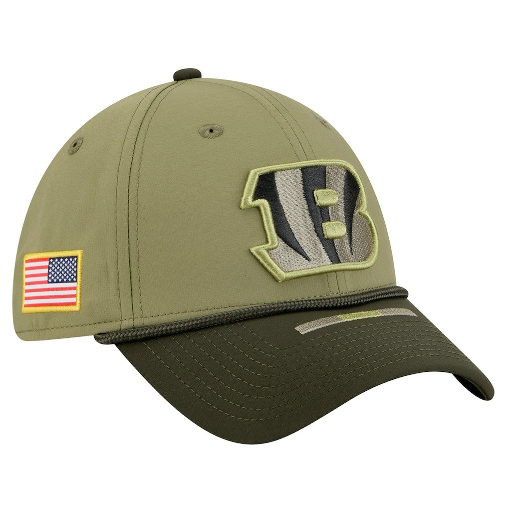 2025 Salute to Service 39THIRTY Flex Hat - Cincinnati Bengals Hats