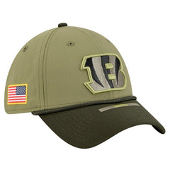 2025 Salute to Service 39THIRTY Flex Hat - Cincinnati Bengals Hats