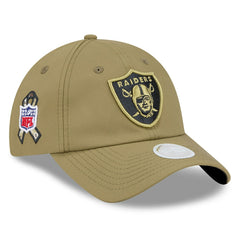 Women's 2025 Salute to Service Pony Tail Adjustable Hat - Las Vegas Raiders Hats