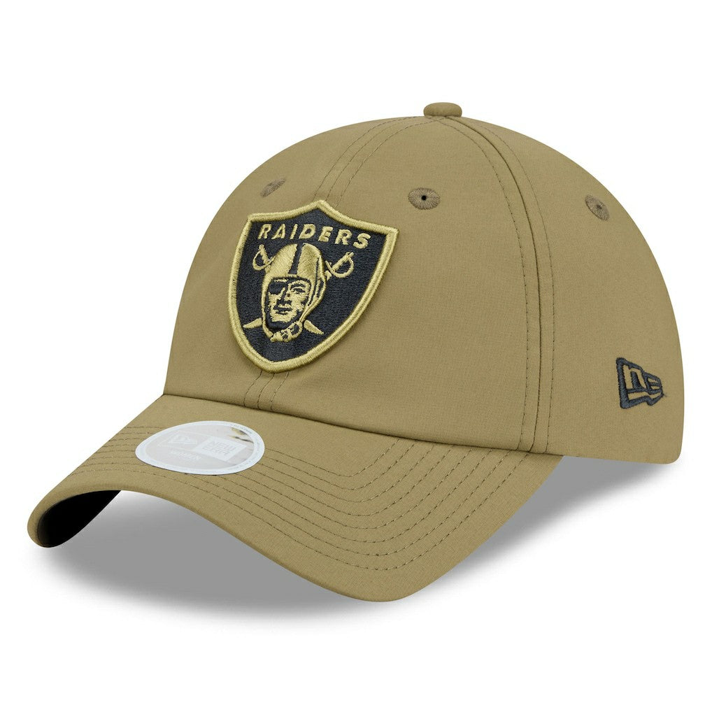 Women's 2025 Salute to Service Pony Tail Adjustable Hat - Las Vegas Raiders Hats