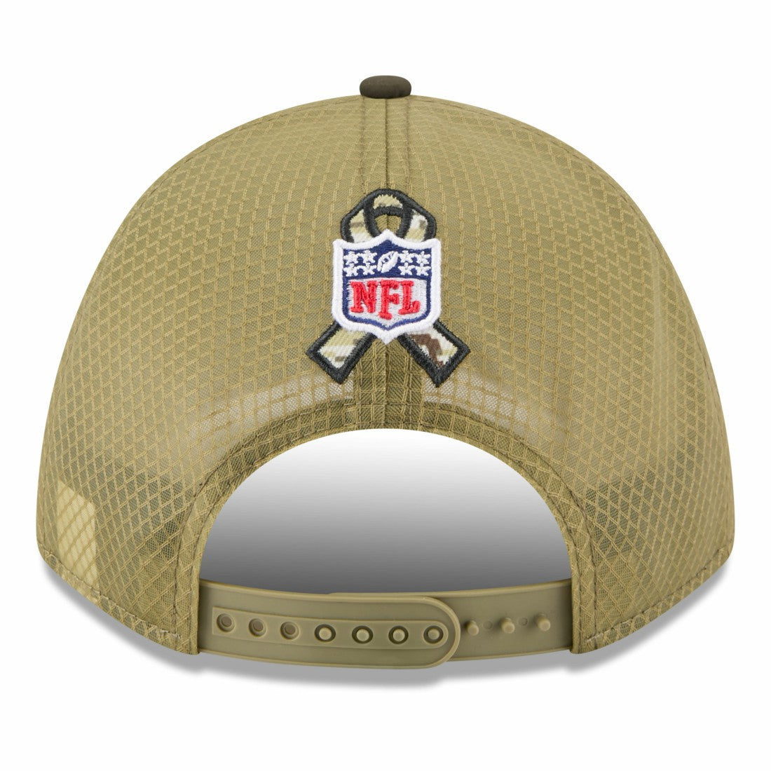 Youth 2025 Salute to Service 9FORTY A-Frame Adjustable Hat - Houston Texans Hats