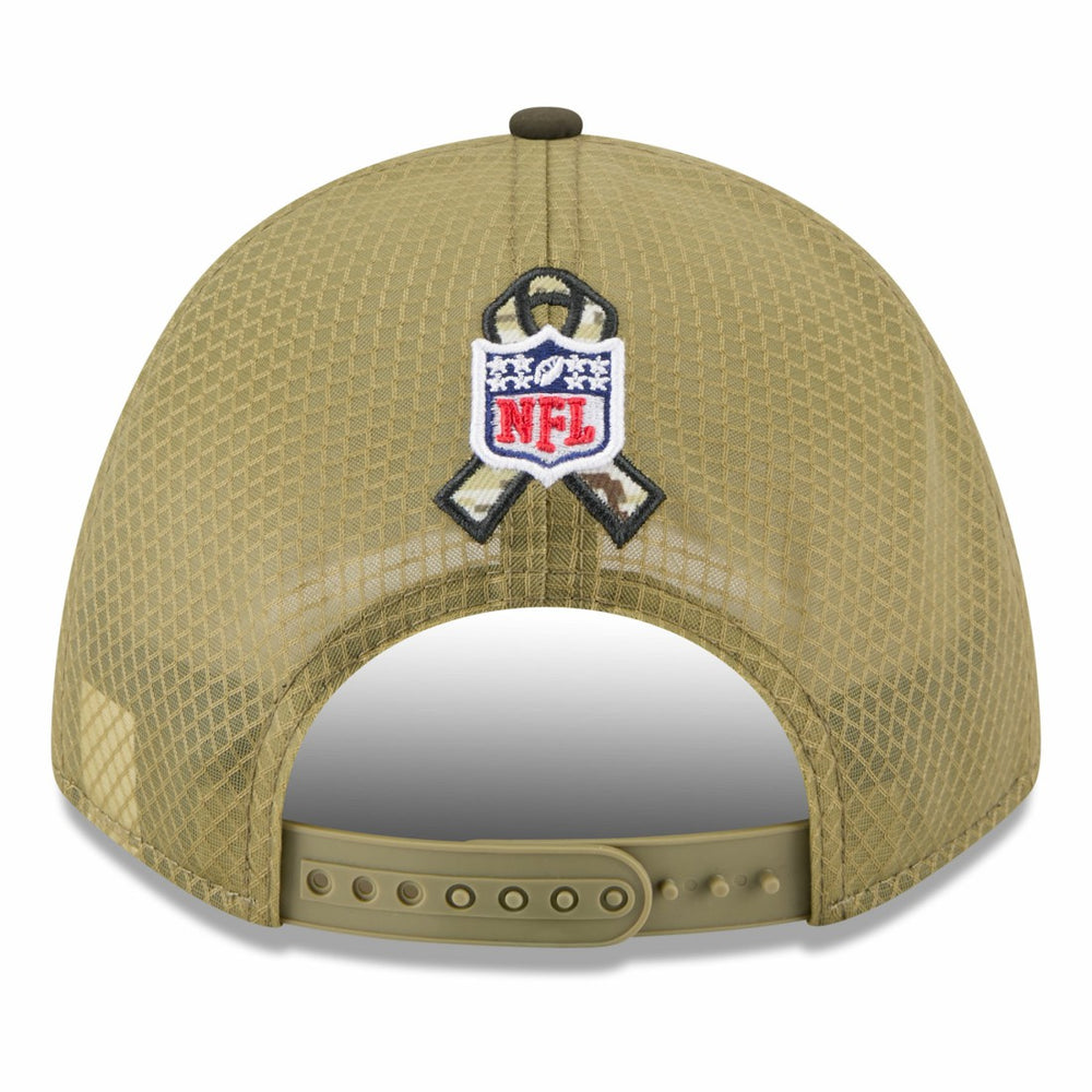 Youth 2025 Salute to Service 9FORTY A-Frame Adjustable Hat - Houston Texans Hats