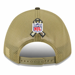 Youth 2025 Salute to Service 9FORTY A-Frame Adjustable Hat - Houston Texans Hats
