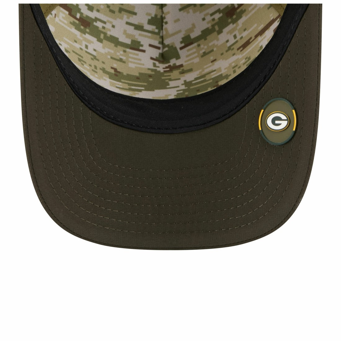 Youth 2025 Salute to Service 9FORTY A-Frame Adjustable Hat - Green Bay Packers Hats
