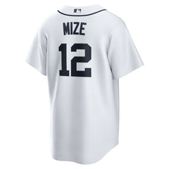 White Casey Mize Detroit Tigers Nike Home Replica Jersey