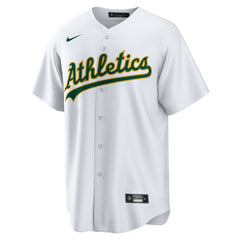 White Lawrence Butler Athletics Nike Home Replica Jersey