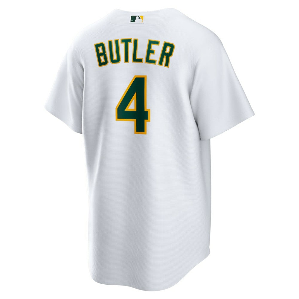 White Lawrence Butler Athletics Nike Home Replica Jersey