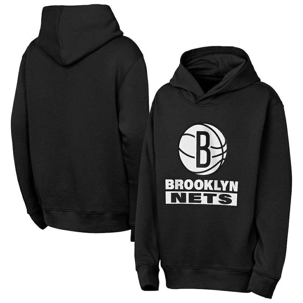 Brooklyn Nets Outerstuff Youth Back To The Basics Hoodie