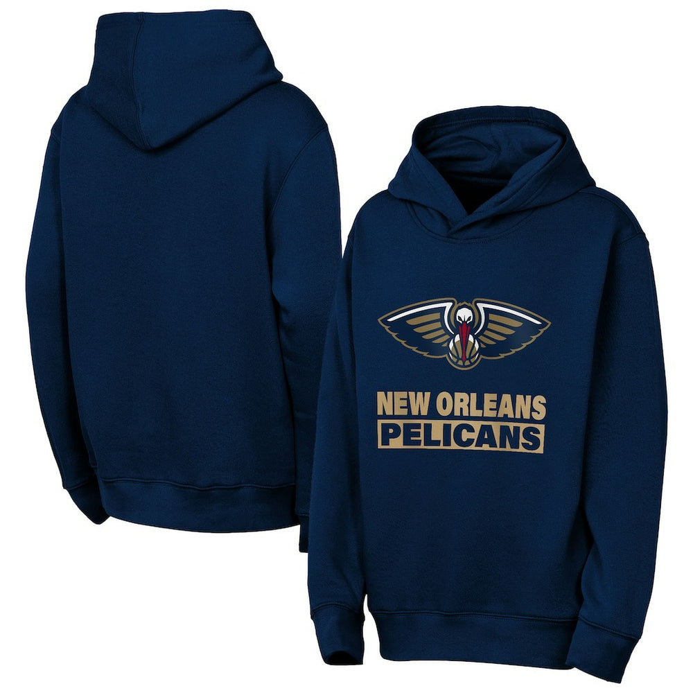 New Orleans Pelicans Outerstuff Youth Back To The Basics Hoodie