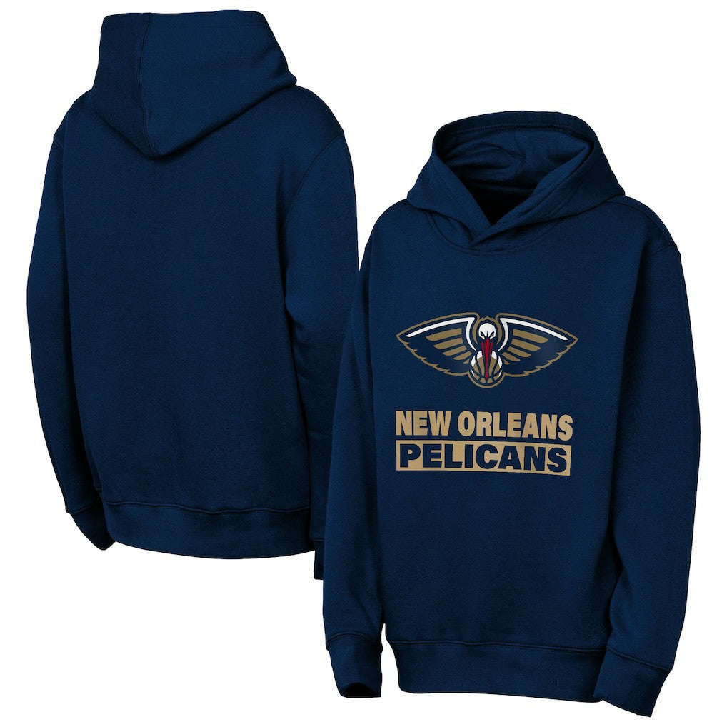 New Orleans Pelicans Outerstuff Youth Back To The Basics Hoodie