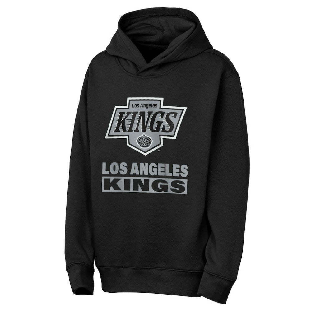NHL Los Angeles Kings Outerstuff Youth Back to Basics Hoodie