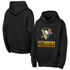 NHL Pittsburgh Penguins Outerstuff Youth Back to Basics Hoodie