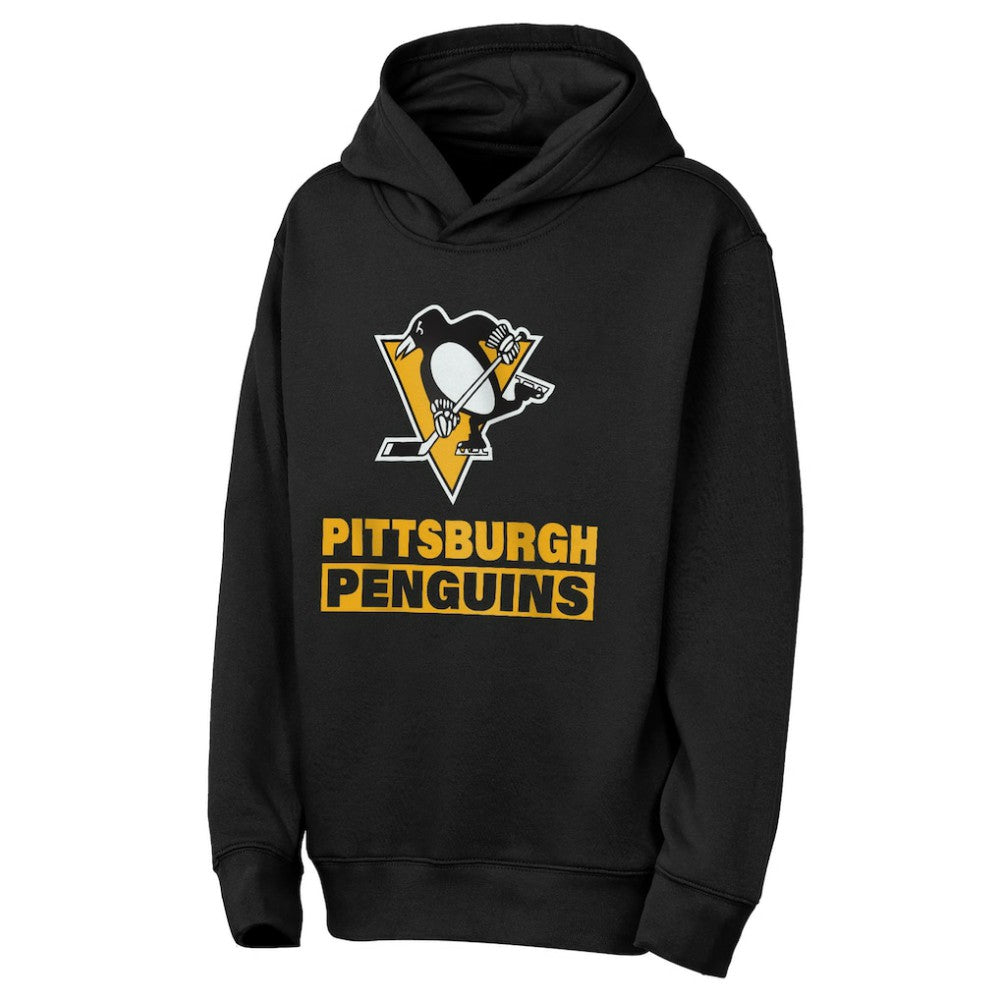 NHL Pittsburgh Penguins Outerstuff Youth Back to Basics Hoodie