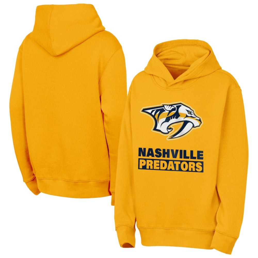 NHL Nashville Predators Outerstuff Youth Back to Basics Hoodie