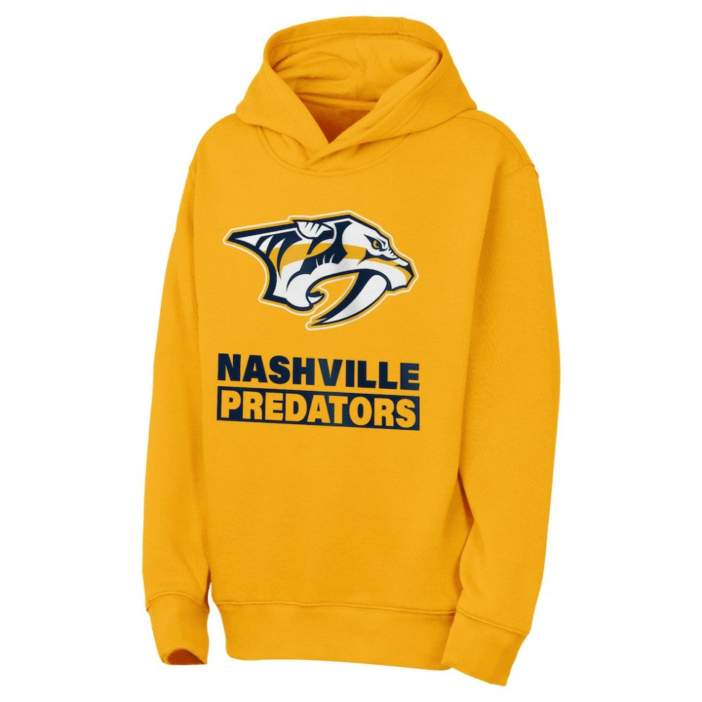NHL Nashville Predators Outerstuff Youth Back to Basics Hoodie
