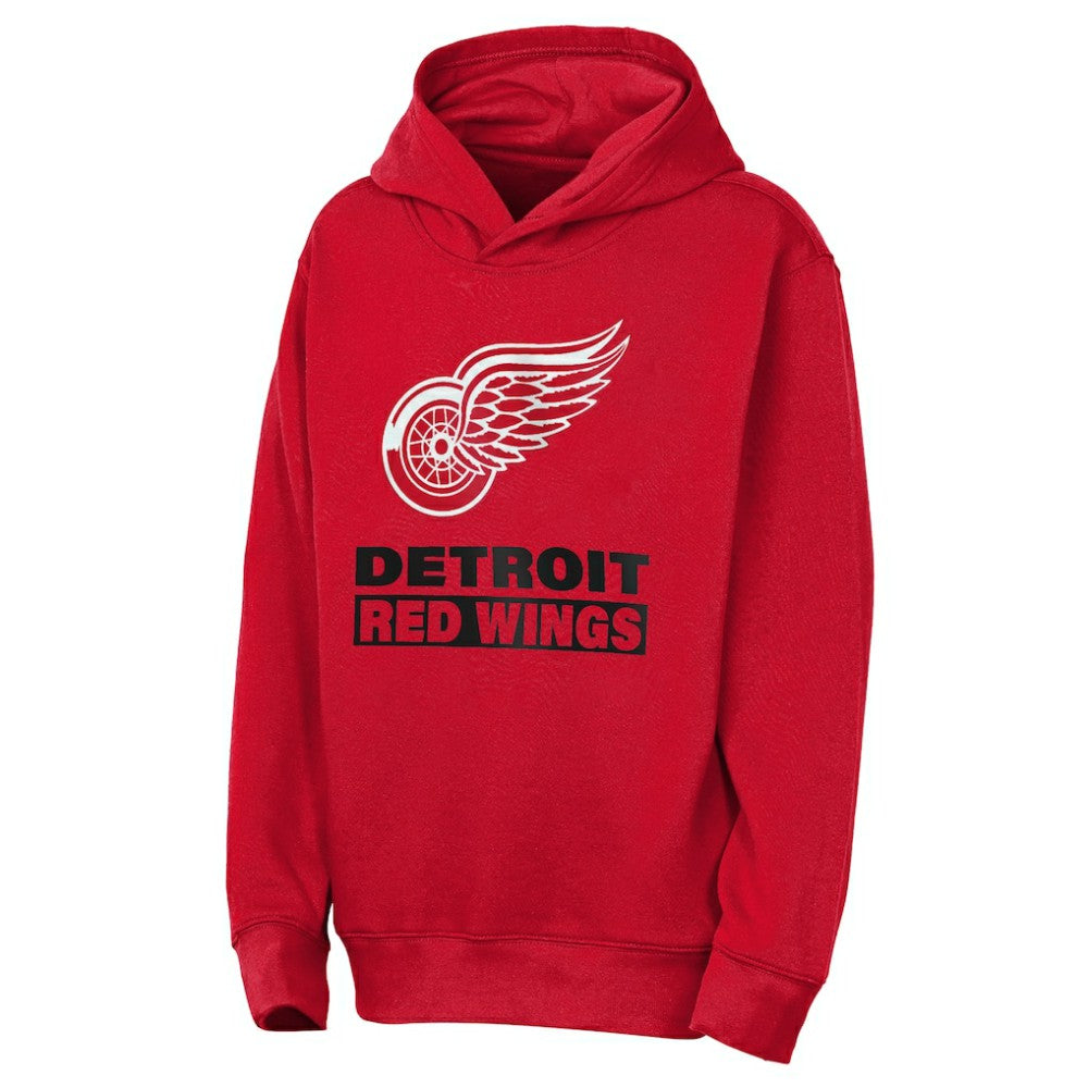 NHL Detroit Red Wings Outerstuff Youth Back to Basics Hoodie