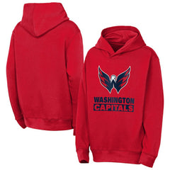 NHL Washington Capitals Outerstuff Youth Back to Basics Hoodie