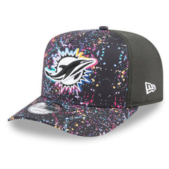 2025 NFL Crucial Catch A-Frame 9FIFTY Snapback Hat - Miami Dolphins Hats