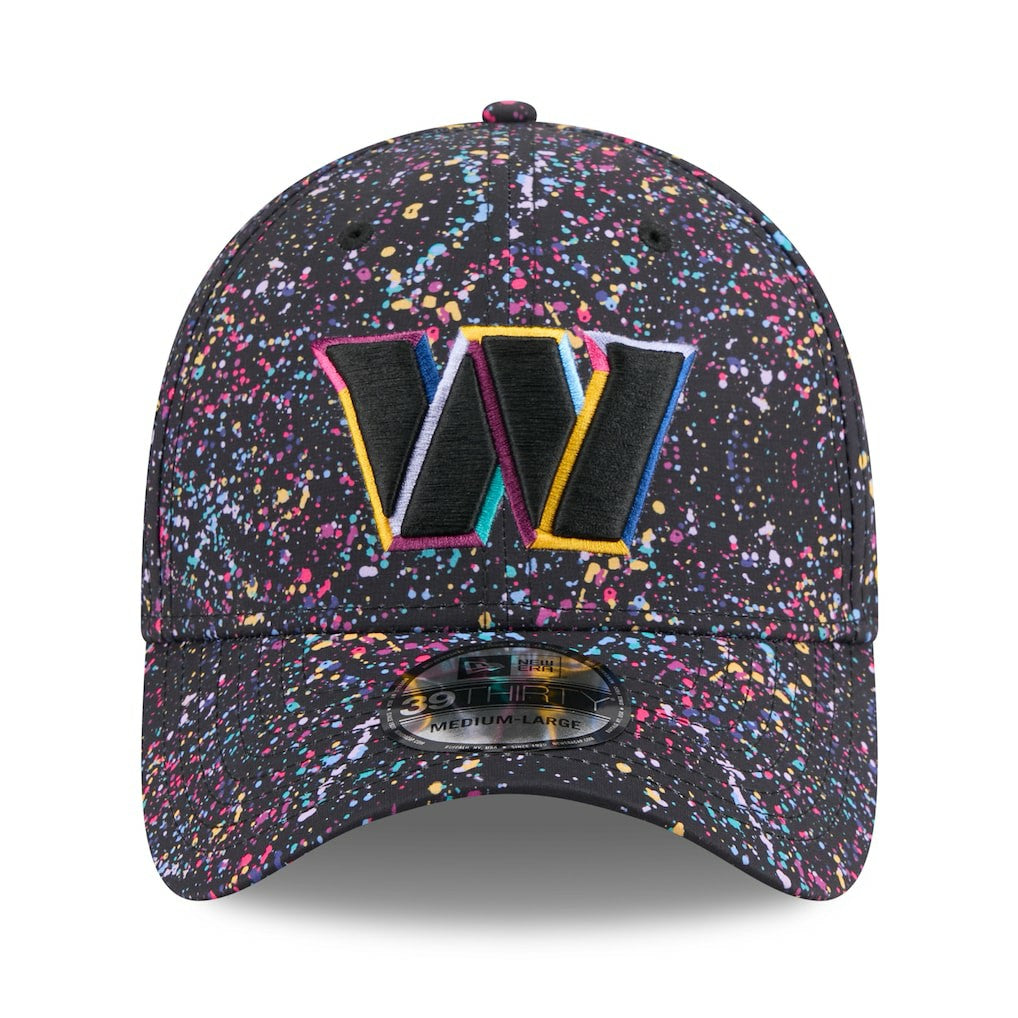 2025 NFL Crucial Catch 39THIRTY Flex Hat - Washington Commanders Hats