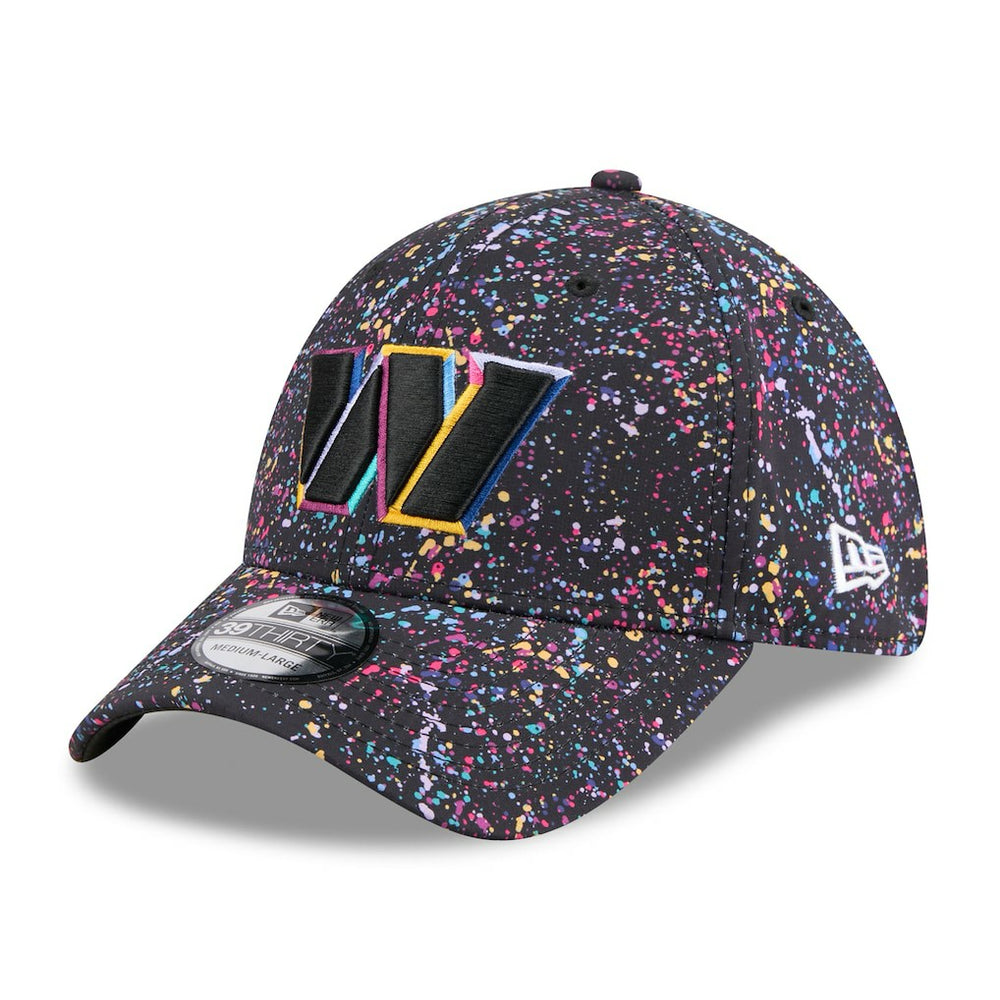 2025 NFL Crucial Catch 39THIRTY Flex Hat - Washington Commanders Hats