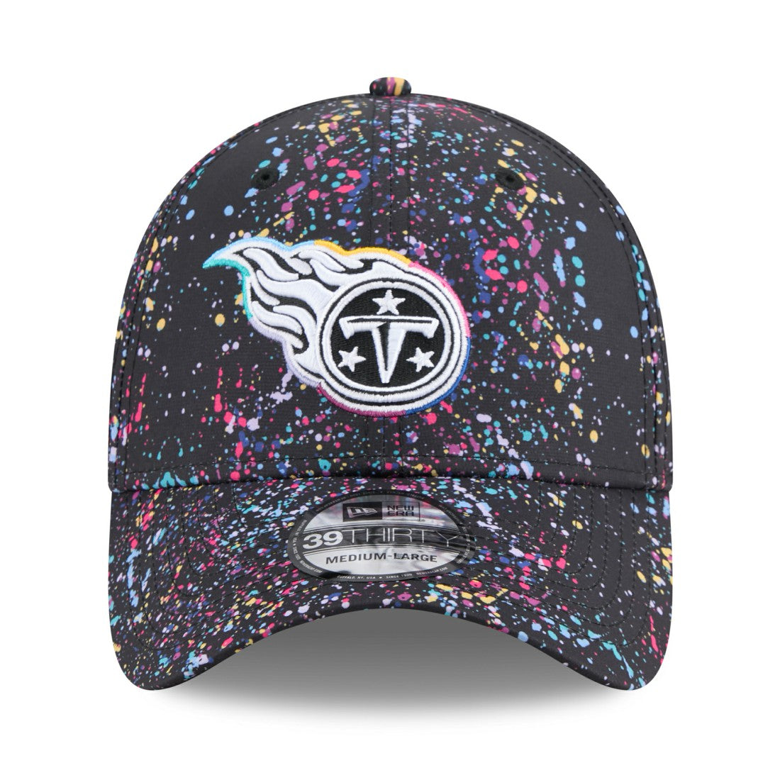 2025 NFL Crucial Catch 39THIRTY Flex Hat - Tennessee Titans Hats