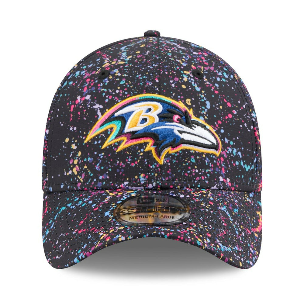 2025 NFL Crucial Catch 39THIRTY Flex Hat - Baltimore Ravens Hats