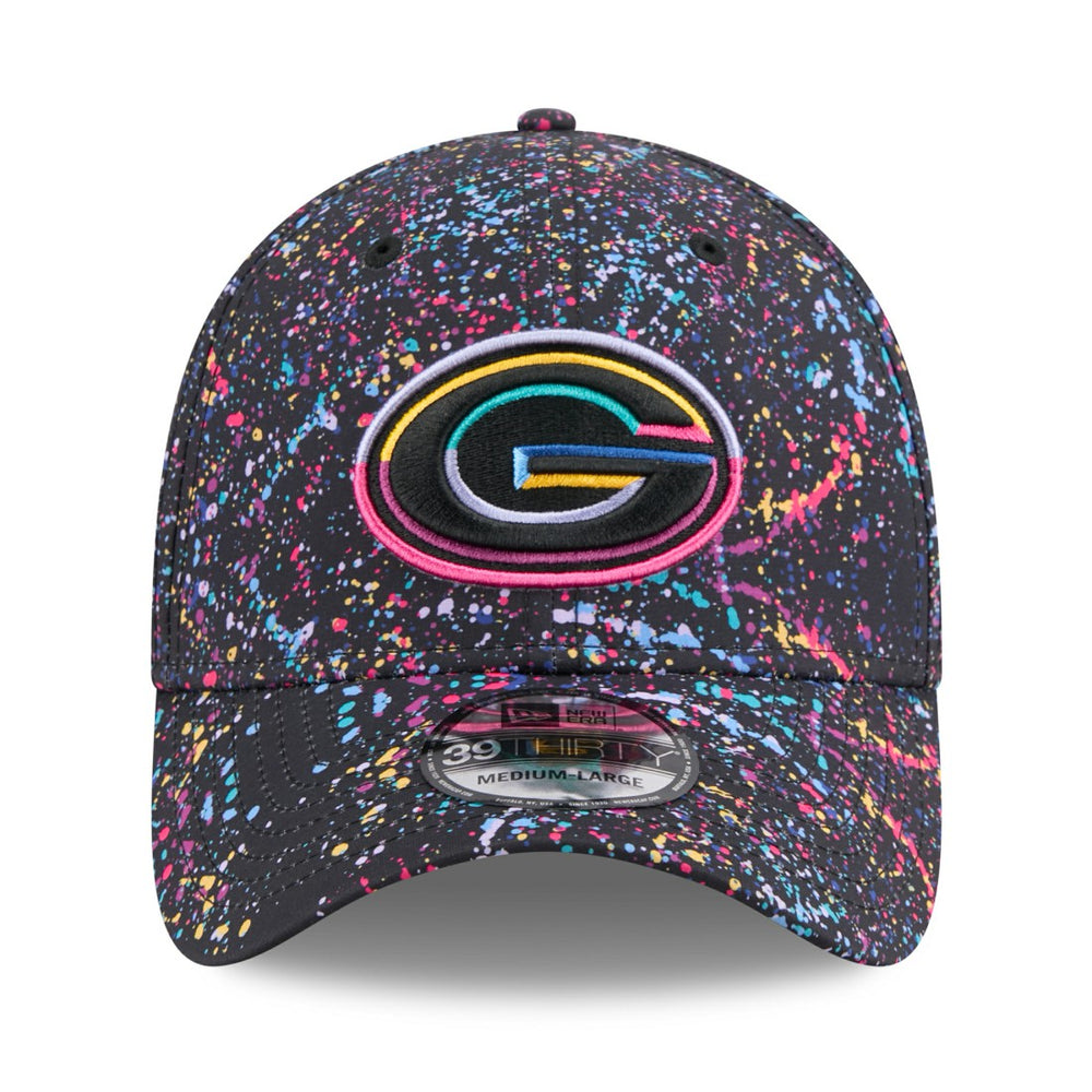 2025 NFL Crucial Catch 39THIRTY Flex Hat - Green Bay Packers Hats